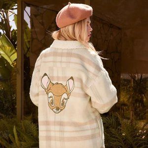 Disney plaid Bambi Jacket Forever 21
